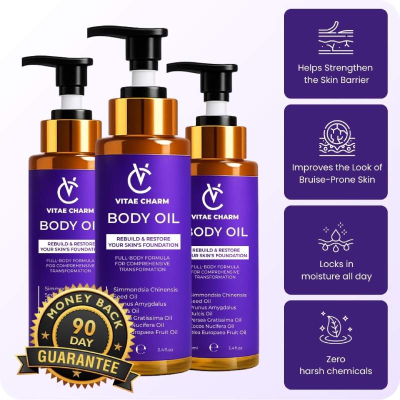 Vitaecharm Body Oil for Bruising Skin